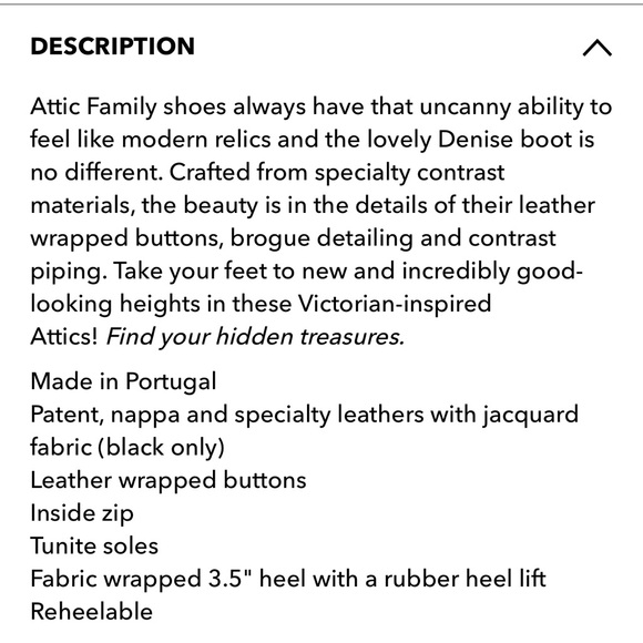 Fluevog Attic Denise Ankle Boot with Buttons in Black - Picture 11 of 13